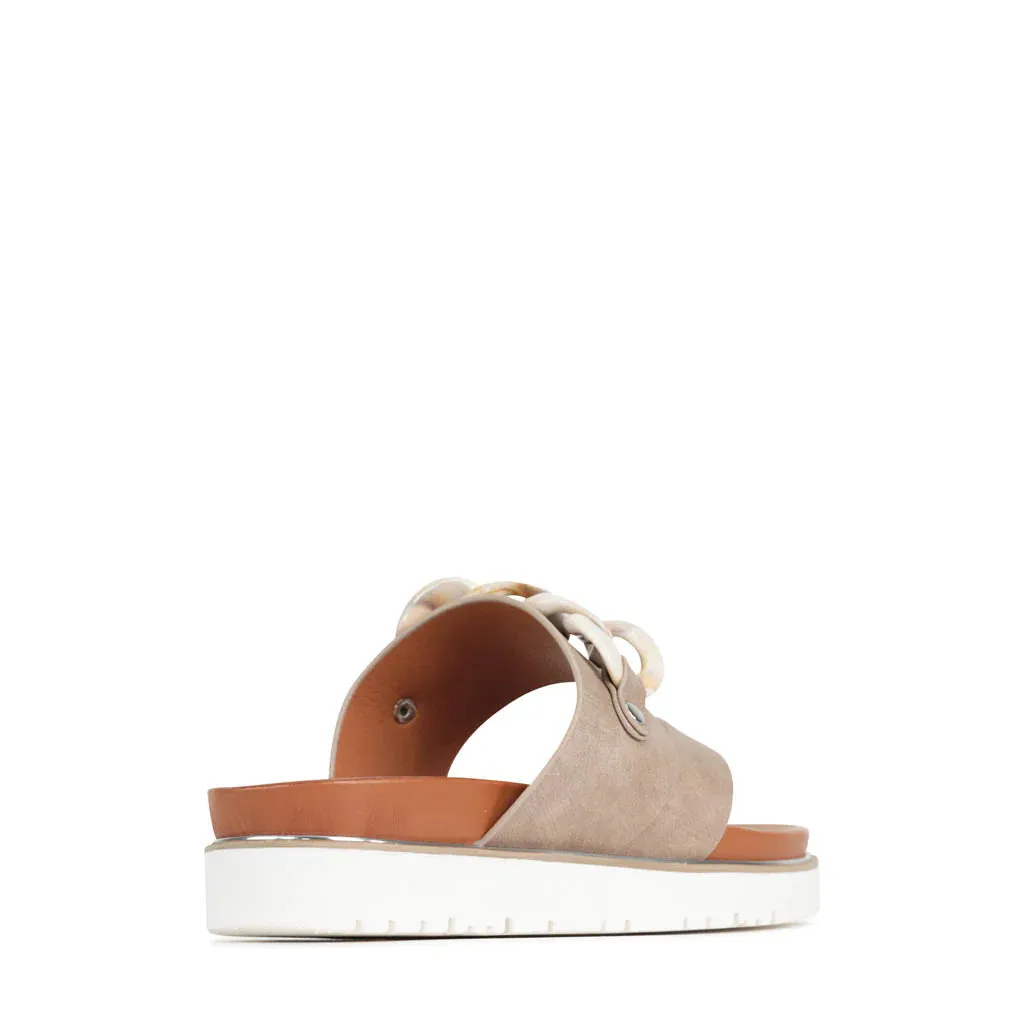 Cai Sandal in Taupe