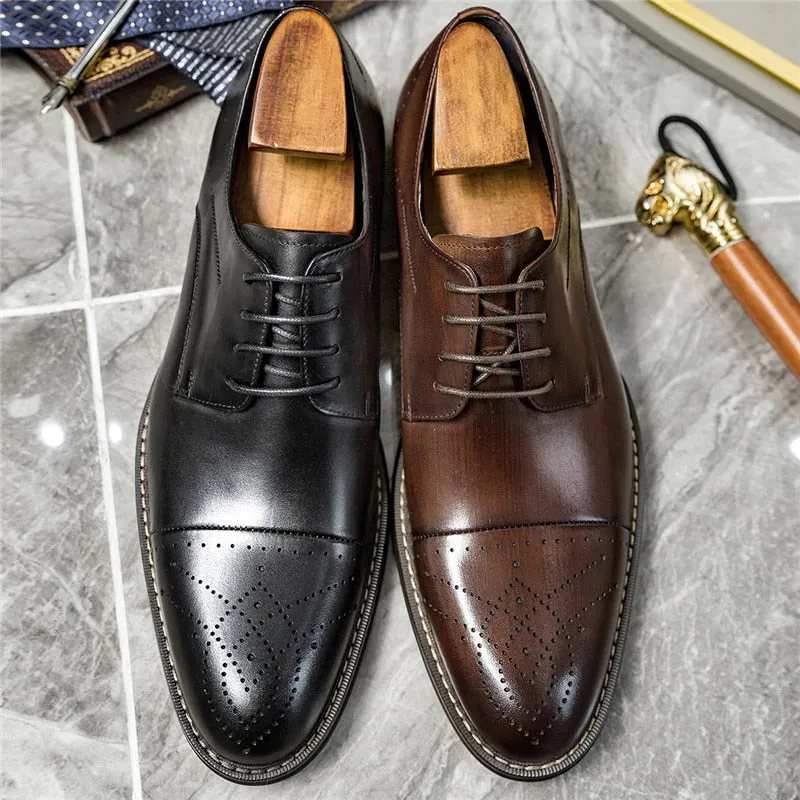 Serpatura Elegant Oxford Shoes