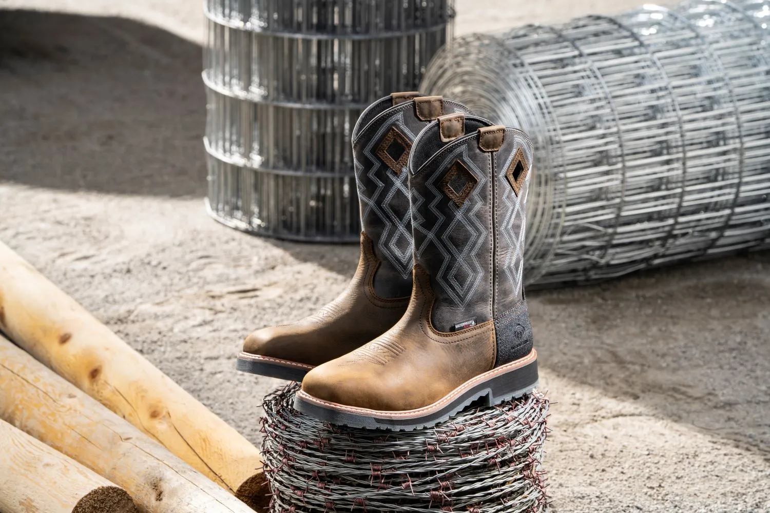 Wolverine Men's Rancher Pro 10" Waterproof Western Boot